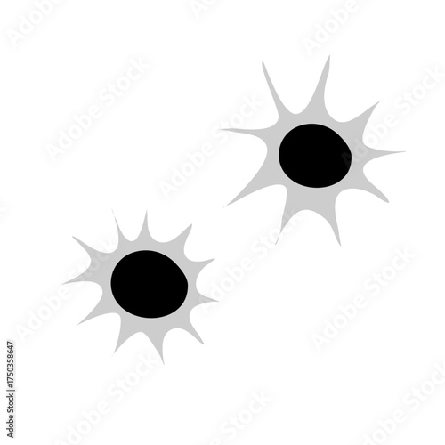 Bullet hole