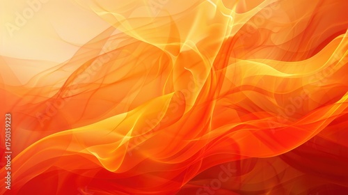 Smooth orange gradient background