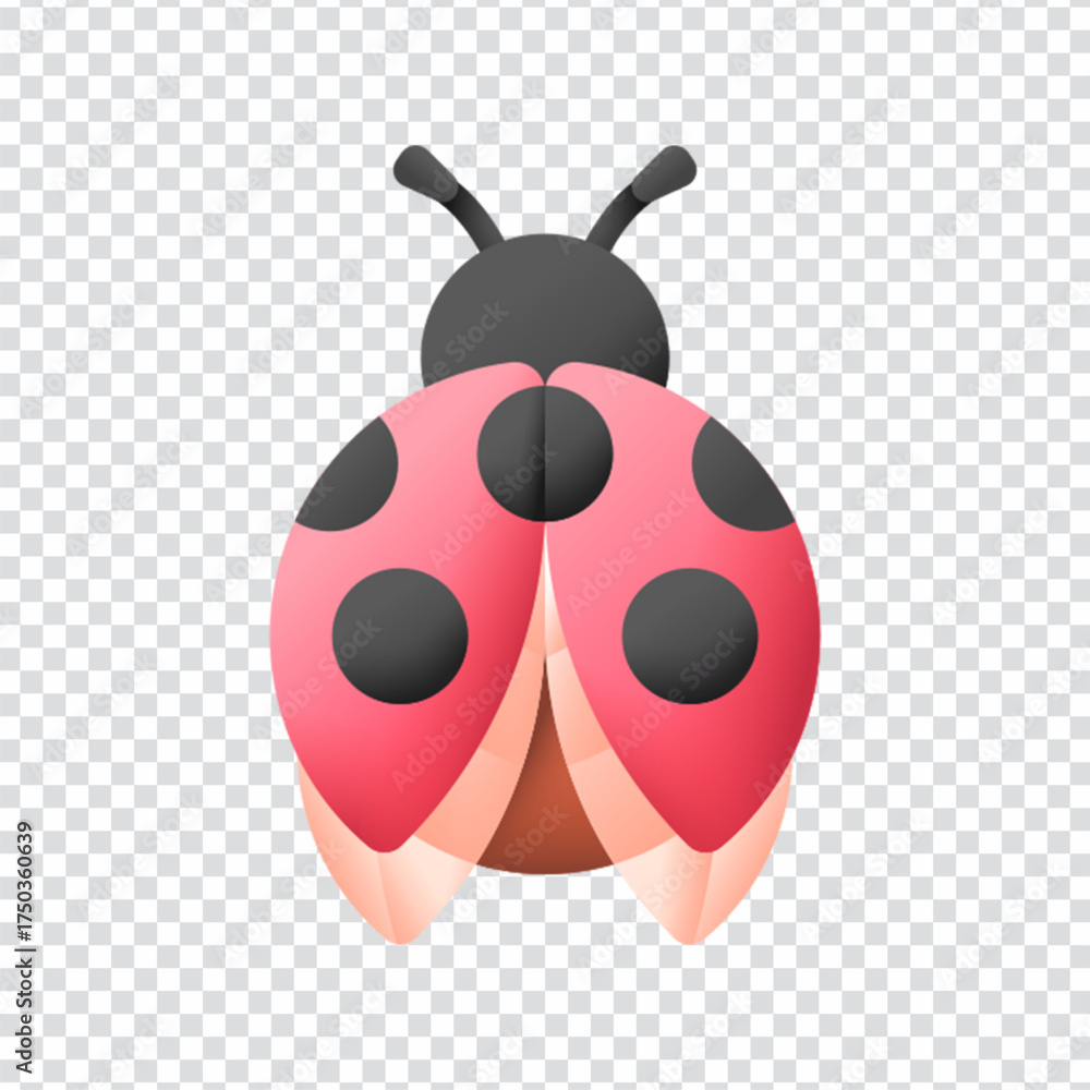 Fototapeta premium Ladybug Icon