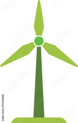 wind turbine icon vector illustration design