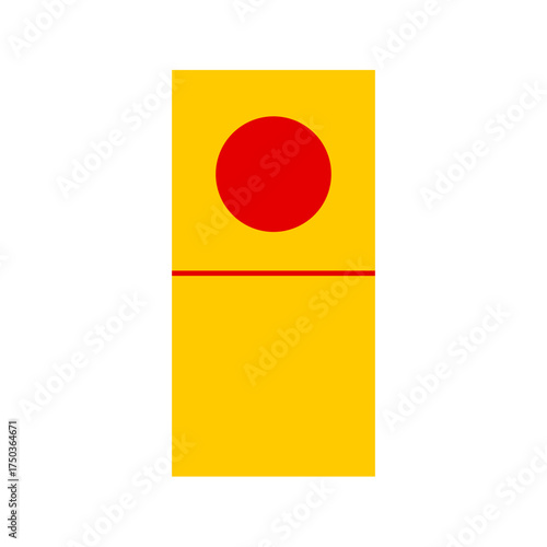 Domino card vector