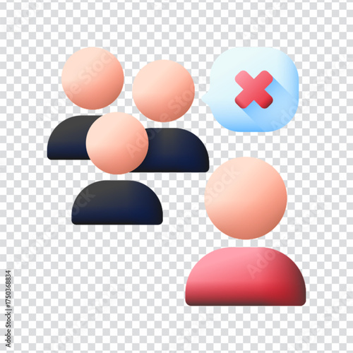 Discrimination Ban Icon