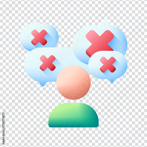 Exclude Sign Icon