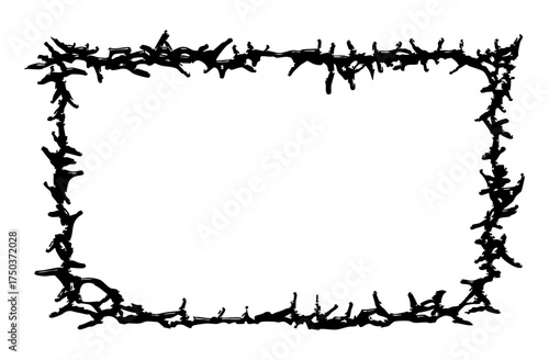 Gore Horror Grunge Border Frame 