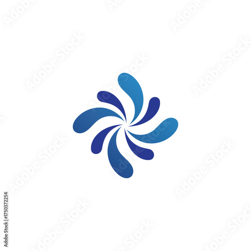 Waves beach vector logo and symbols template icons app
