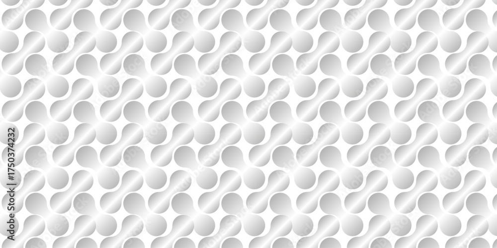 Naklejka premium Abstract gradient background with metabol connected liquid molecules. Set of bright abstract patterns from connected dots, metabol. Isolated vector illustration. 