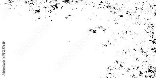 White scratches texture abstract background. Distressed overlay texture for design. Distressed Backdrop Vector Illustration. Isolated Black on White Background.	
