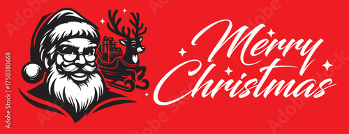Christmas vector and typographic design