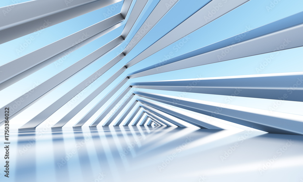 Obraz premium Abstract architecture background 3d render