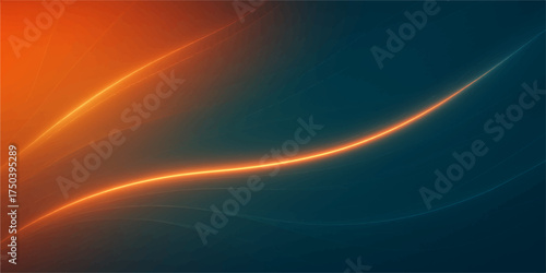 Abstract glowing blue light waves and lines create a dynamic, dark backdrop design with an artistic digital energy illustration