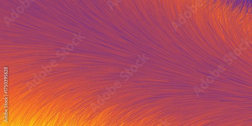 Dynamic abstract orange and purple texture background featuring flowing, curved lines that create a sense of motion and energy.