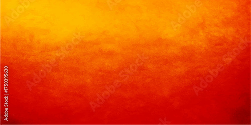 Red-hot inferno fire texture on a grunge paper background with smoke and yellow flame art design