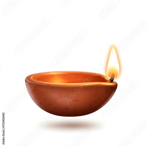 candle in bowl