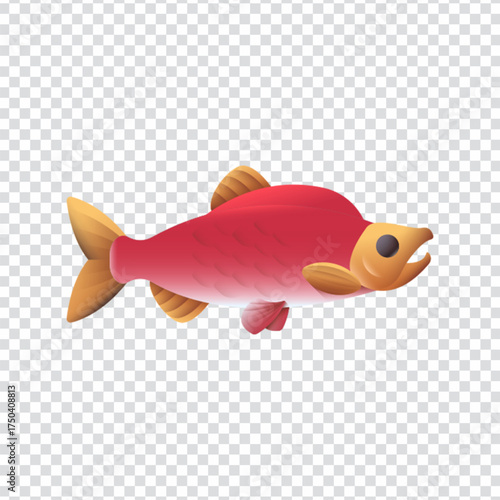 Sockeye Salmon Icon