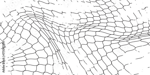 Mesh texture for fishing nets. sportswear or soccer goal. vector modern.