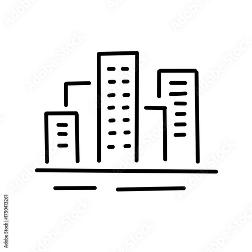 city buildings vector