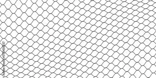 Mesh texture for fishing nets. Seamless pattern for sportswear or soccer goal, volleyball net, basketball hoop