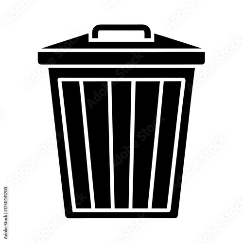 Sharps Container Icon Vector Flat Clean Look