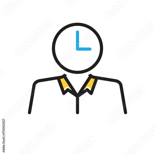 Multi color icon for duty