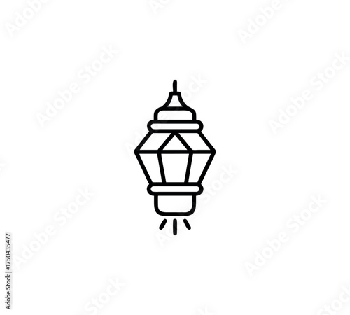Traditional lantern lighting for cultural celebration symbolizing festive decoration night time event joy and heritage inspired seasonal holiday atmosphere