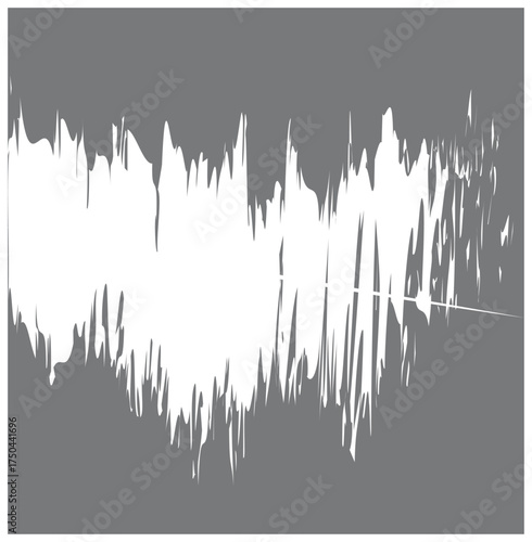 Zik Zak background white and light black wall paper illustration.