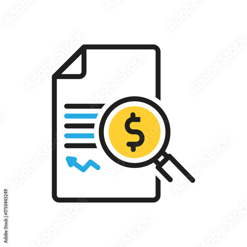 Multi color icon for fundamental