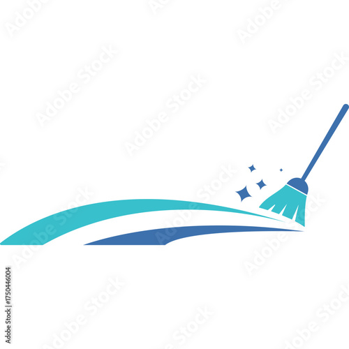 Cleaning Logo Illustration
