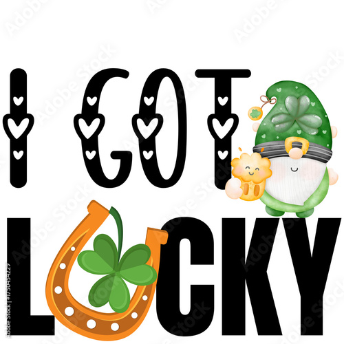 Happy St. Patrick’s Day PNG | Shamrock, Clover, Irish Shirt Design, Lucky Graphic Art