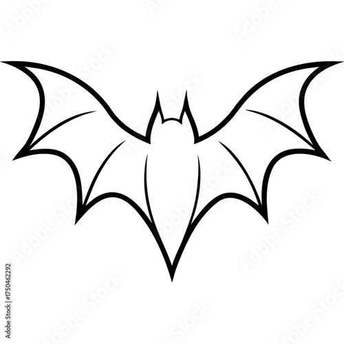 bat wings tattoo