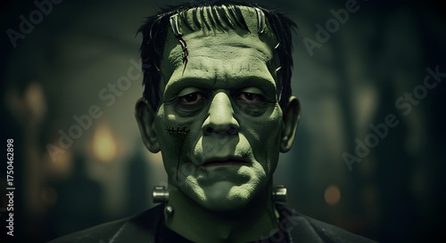 Frankenstein monster portrait