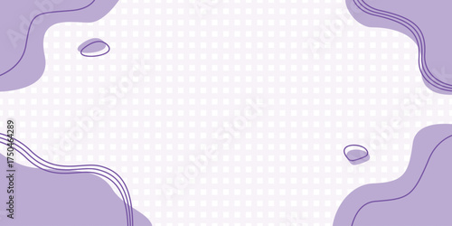 Simple Aesthetic Purple Design Background