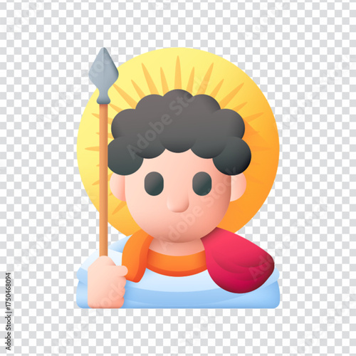 Sant Symbol Icon Design 3