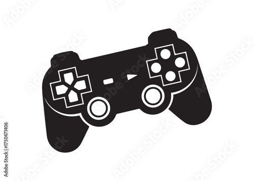 Gamepad controller icon, Gamepad controller solid vector