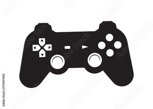 Gamepad controller icon, Gamepad controller solid vector