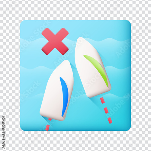 Avoid Warning Icon Design