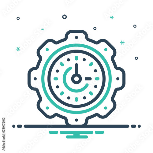Mix icon for time efficiency