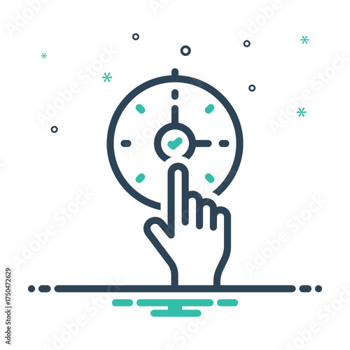 Mix icon for convenient access