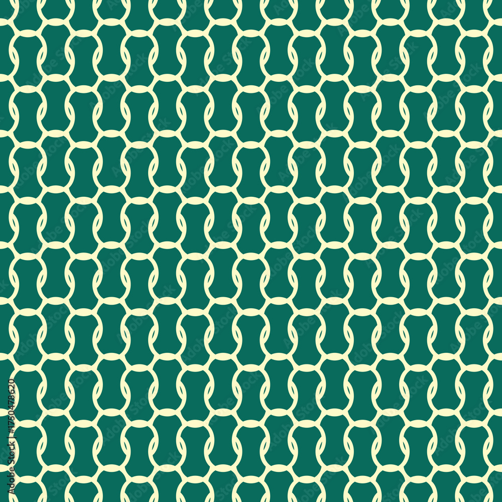 Obraz premium Chain Ogee Art Pattern