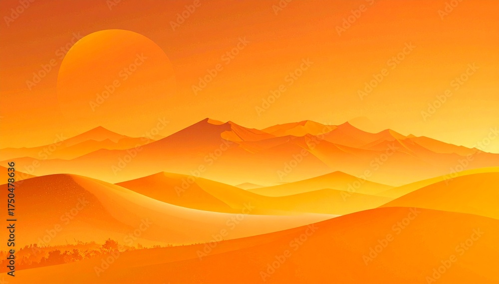 Obraz premium orange background
