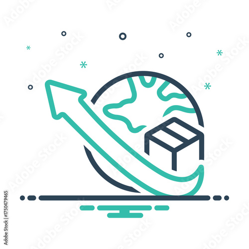 Mix icon for export promotion