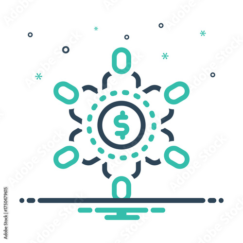 Mix icon for financial inclusion