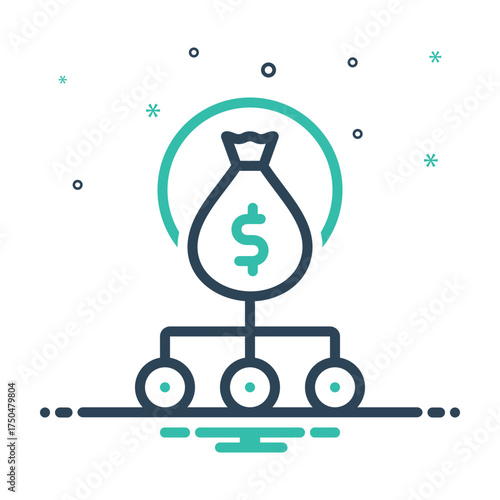 Mix icon for industry diversification