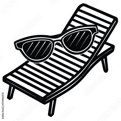 chair on white background