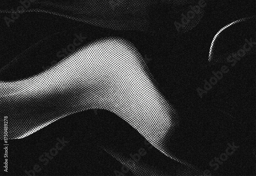 Monochrome Serenity Ethereal Curves and Subtle Radiance in a Study of Form and Light, Unveiling the Beauty of Black and White
