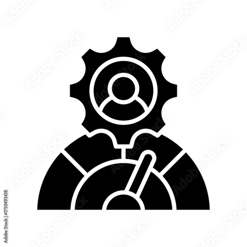 Performance glyph icon