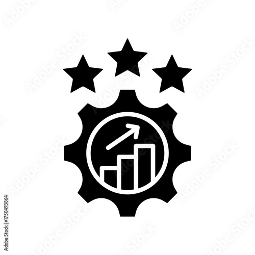 Business Excellence glyph icon