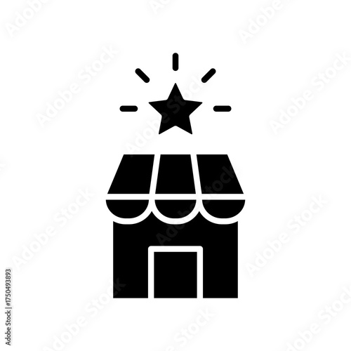 Market Leadership glyph icon