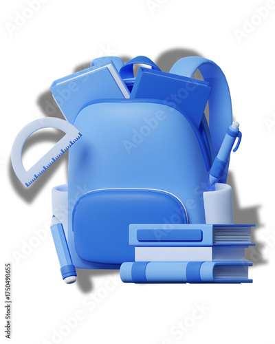 blue 3d printer