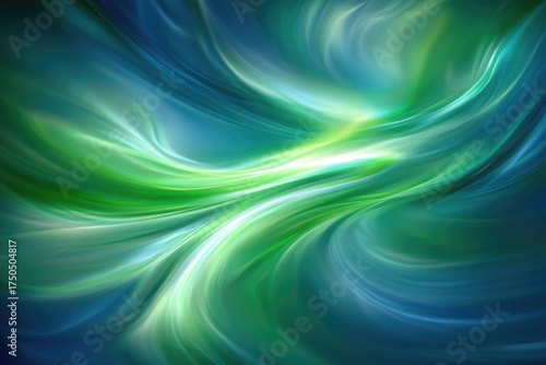 Abstract swirling, vibrant color explosion