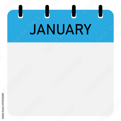 Monthly calendar demo with blue header on platinum background | Month of December straight binding modern calendar diagram for office, company, business, organization, education